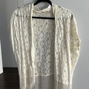 White Lace Kimono